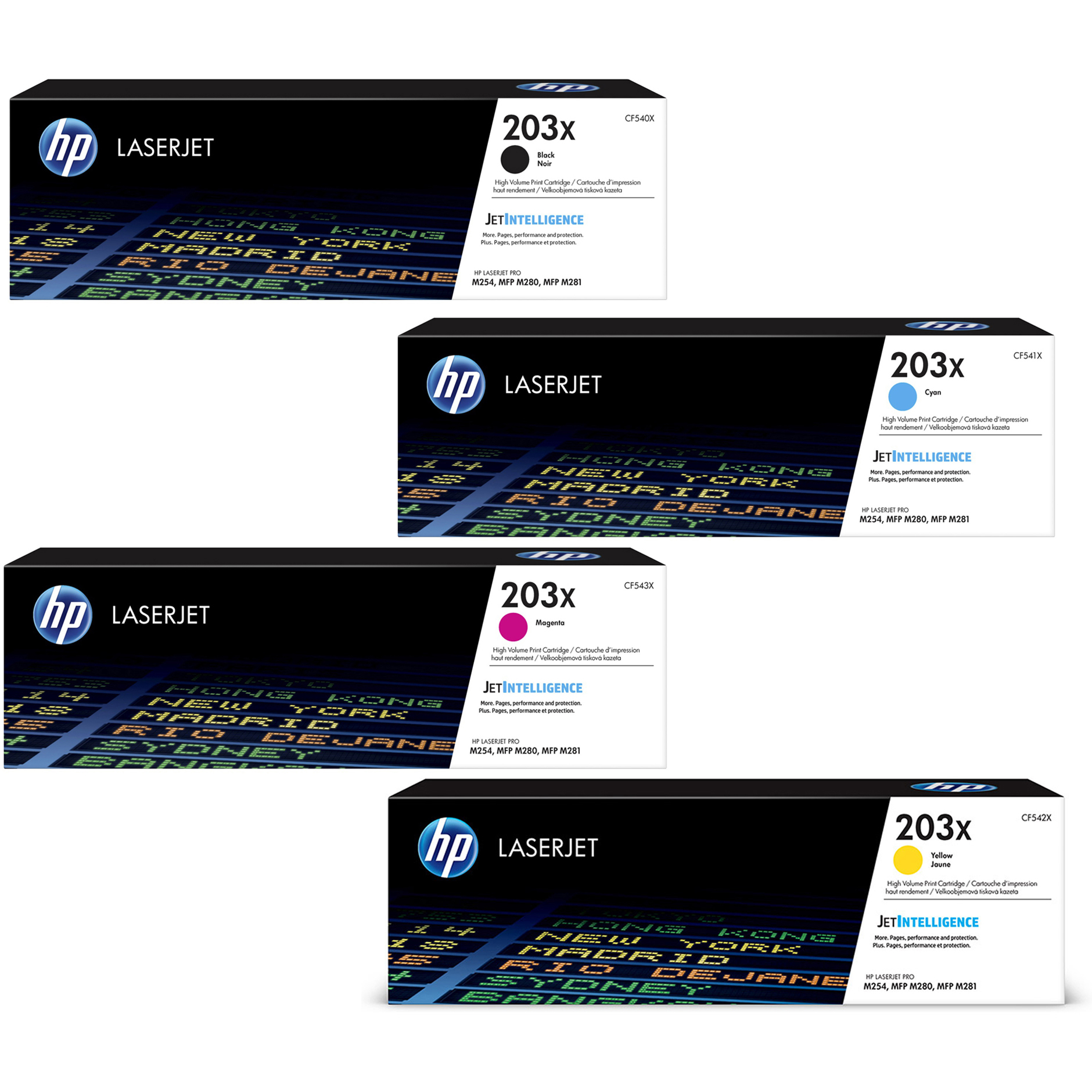 HP Nr. 203X 4er Pack