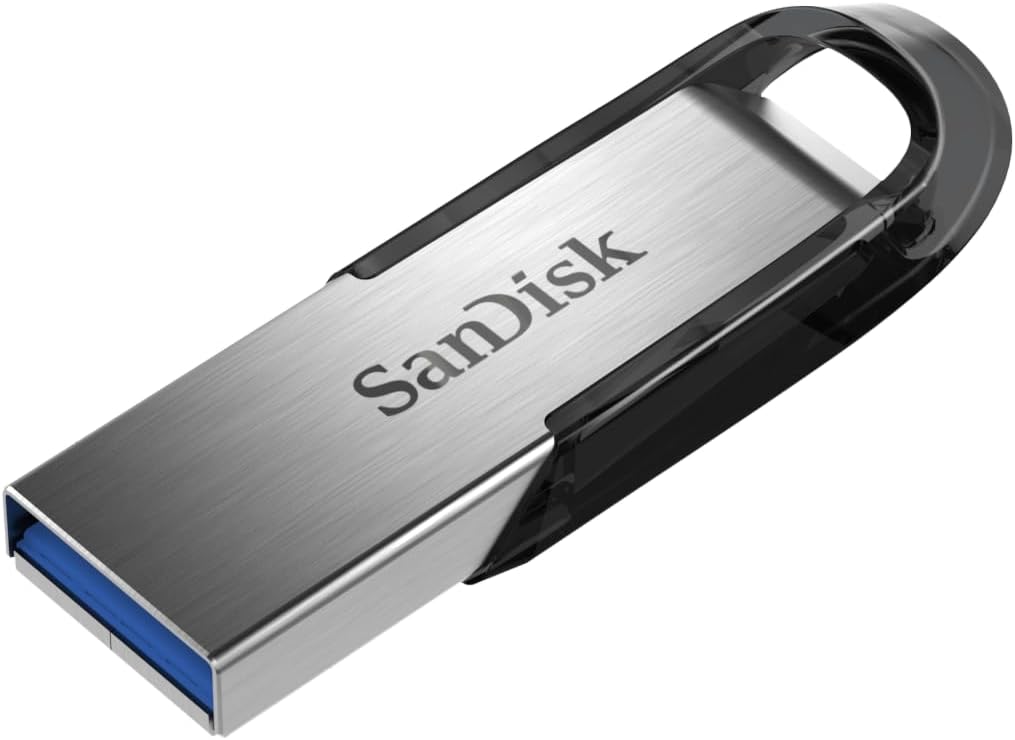 SanDisk Ultra Flair USB 3.0 Flash Drive with up to 130 MB/s, Black 128gb
